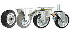 kolesá súpravy kolies pre vnútorné prepravné zariadenia pre skladové vozíky Poľsko
